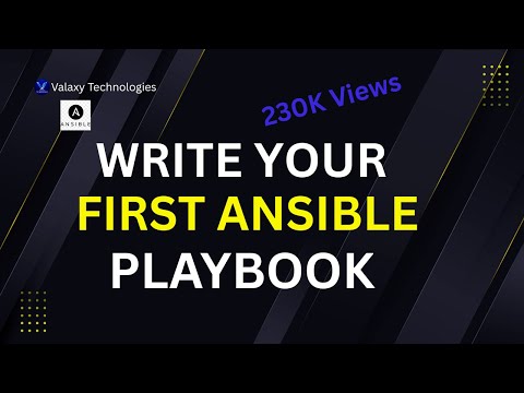 How to write your first Ansible playbook | Write Simple Ansible Playbook | Learn Ansible Basics