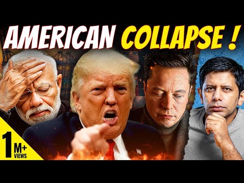 Trump’s Tariff Tantrums Sending US Economy Into Recession? | Opportunity For India? | Akash Banerjee