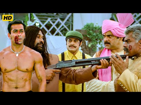 देख तू तेरी बीवी विधवा बन के कैसी लगती है | Salman Khan Movie | Johnny Lever | Rajpal Yadav