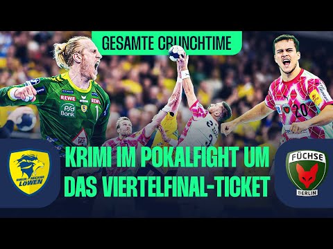 Catching up in the cup fight | The entire crunch time between Rhein-Neckar Löwen vs. Füchse Berlin