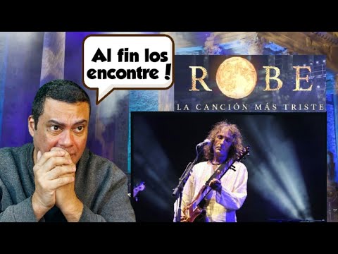 Robe - 'La Cancion Mas Triste (Desde el teatro Romano de Merida) REACTION!!!