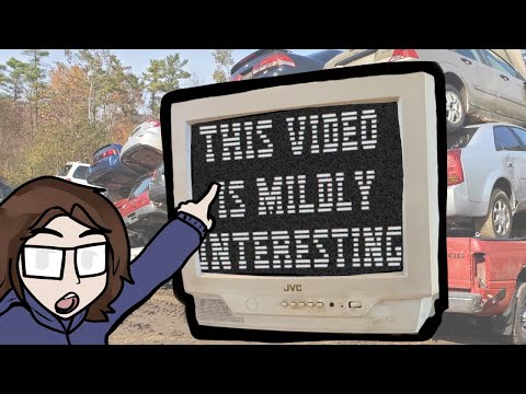 I Walk Around a Junkyard and then Fix an Old TV