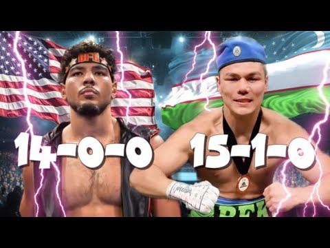 Bully At War - Bektemir Melikuziev (Uzbek) vs Darius Fulghum (USA) | BOXING Fight Highlignts, HD