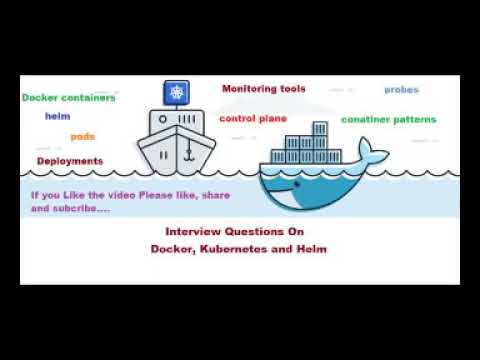 kubernetes interview questions | docker, kubernetes and helm interview questions ( mock interview )