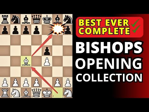 Best Collection of the Bishops Opening + All the Traps 🤯🔥