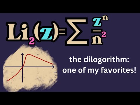 The dilogarithm -- a favorite "special function"