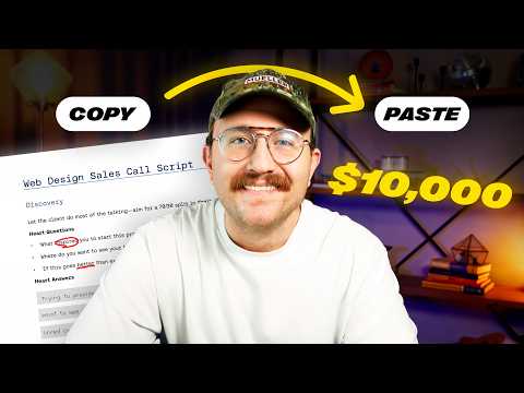 I Used THIS Script and Closed a $10k Web Design Project