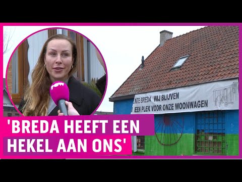 Woonwagenbewoners overhoop met Breda: geen wagens, wel flat!