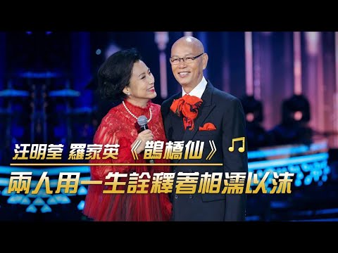 汪明荃 羅家英深情演唱《鵲橋仙》 歌聲百聽不厭 | 紀錄台灣