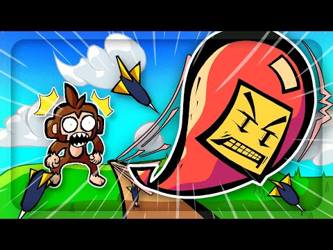 I Became the FASTEST Balloon Ever in Bloons But You're the Bloon