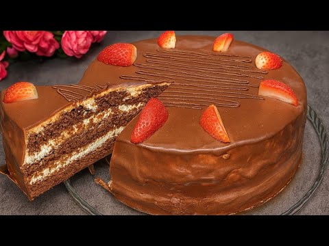ШОКОЛАДНЫЙ ТОРТ ВКУСНЕЕ ЧЕМ ПРАГА !!! ПОЧЕМУ Я ТАК РАНЬШЕ НЕ ГОТОВИЛА?