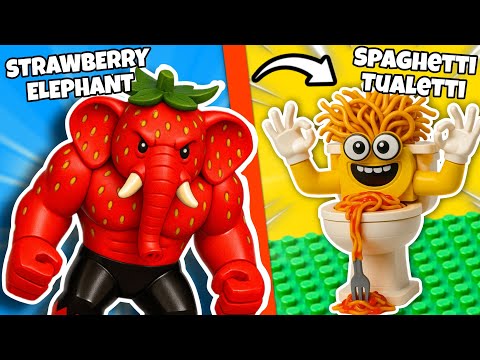 I built STEAL A BRAINROT UPDATE in LEGO...