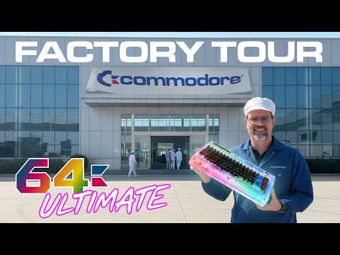 Watch the NEW Commodore 64 Ultimate being made! - Exclusive Major Update