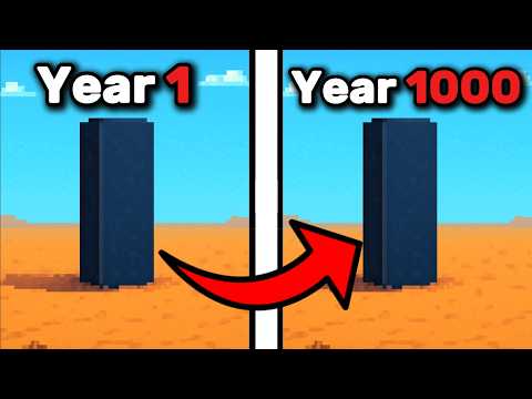 I Left An EMPTY World Alone With A MONOLITH For 1000 Years!