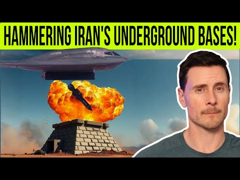 How the US Military Would HAMMER Iran's Underground Bases!