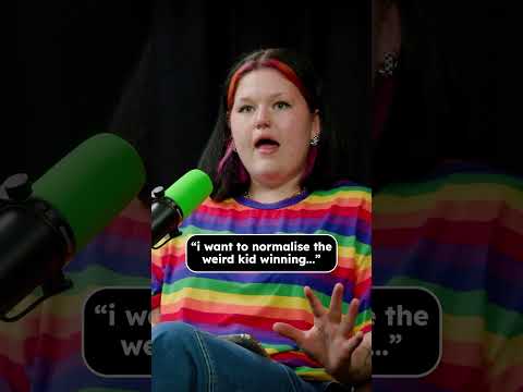 “I want to normalise the weird kid winning” #adhd