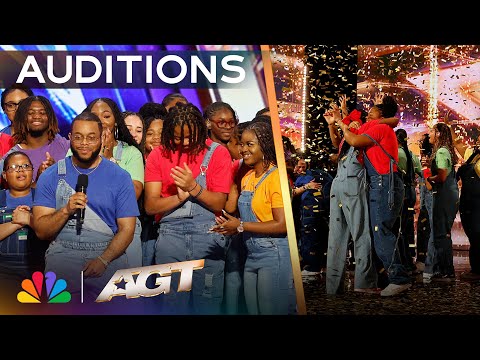 Birmingham Youth Fellowship Choir Receives A GOLDEN BUZZER From Simon Cowell! | AGT 2025