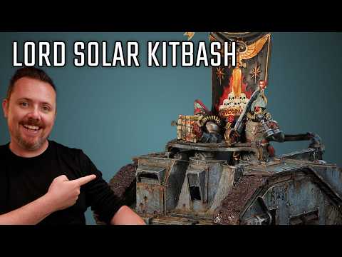 Kitbashing Lord Solar for my Death Korps of Krieg