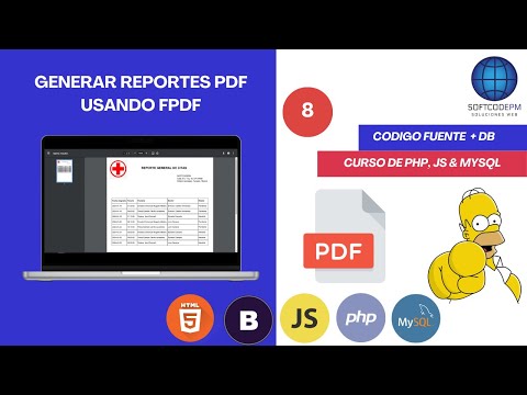 09. Sistema CRUD - Reportes PDF - PHP , FPDF & MYSQL