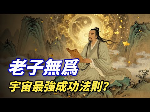 老子的“无为”不是躺平！而是宇宙间最高效的“成功法则”！ #老子 #无为 #成功学 #道德经