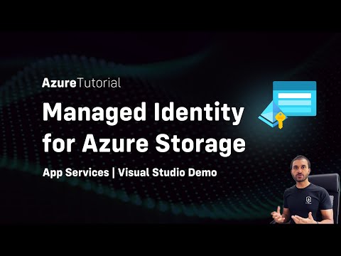Managed Identity Demo | Azure Storage | App Services | ASP.NET Core