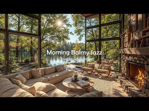 Morning Balmy Jazz Ambience To Stress Relief | Warm Living Room Jazz Music For Work, Relax & Focus
