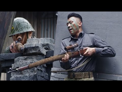 【狙擊手電影】日軍囂張進軍營挑戰，誰知遇上神槍手，當場被滅 ⚔️  抗日  MMA | Kung Fu