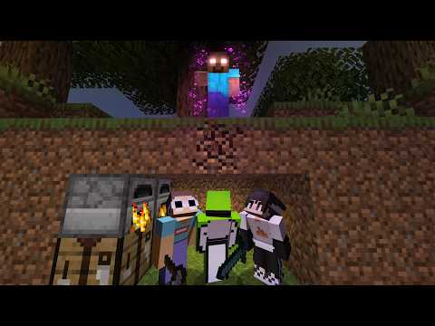 3 Minecraft Speedrunners VS Herobrine