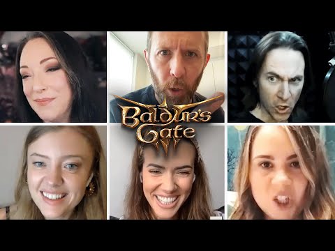 Baldur's Gate 3 Cast re-enact voice lines from the Game