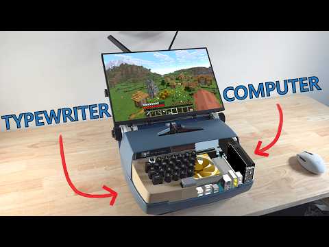 Turning a Typewriter Into a Gaming Computer (Part 1)