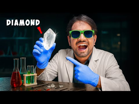 How To Make Diamonds At Home...🤑 | Using Alum