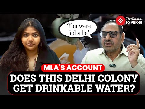 Ground Report: AAP MLA Sahi Ram Speaks on Water Contamination and Supply Casualties | Tughlakabad