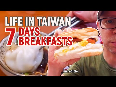 I Ate Taiwan’s BEST Breakfasts for 7 Days (Shocking Price!)