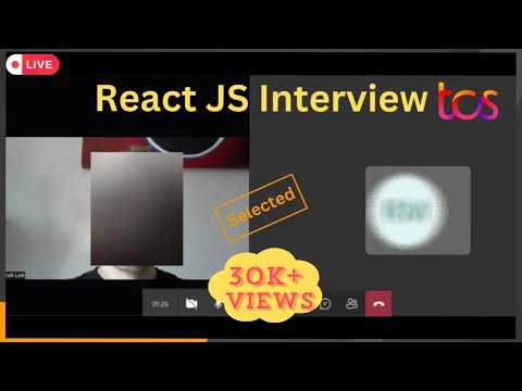 TCS React JS Interview 2023 | 🎉 Selected | JavaScript Interview | Front End Developer | Experienced