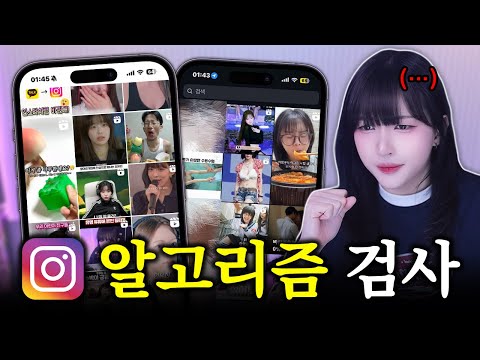 절대 들키면 안 되는 인스타 알고리즘ㅋㅋㅋㅋㅋ