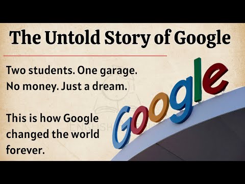 The Untold Story of Google || Learn English Through Story Level 3 🔥 || Improve Your English Fluency