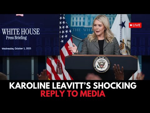 WATCH: White House Briefing Unfolds as Karoline Leavitt Addresses Media Head-On | US News