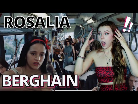 WHO ARE THESE PEOPLE?!? | Reaction to ROSALIA ft. Bjork and Yves Tumor - Berghain (Official Video)