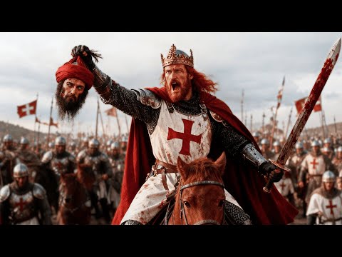 Comment Richard Cœur de Lion a ÉCRASÉ les 30 000 Hommes de Saladin en 17 Minutes