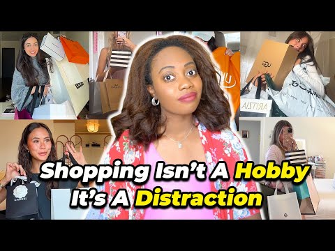 Shopping Is NOT A Hobby