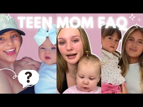 Teen Moms Answer Your Most Asked Questions | TikTok Compilation