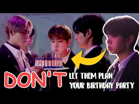 chaotic birthdays with ENHYPEN