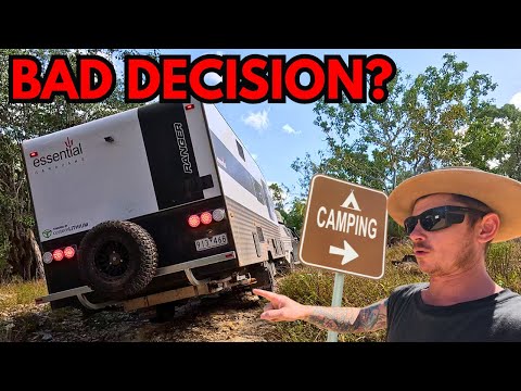 CAPE YORK CARAVAN TEST! Hitting the DIRT on the PDR and SCARY CAMPSITE entry!