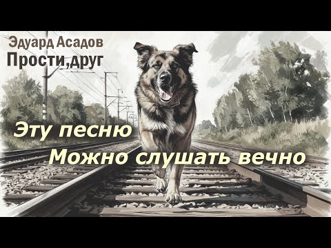 Эдуард Асадов | Прощай, друг - песня от которой проступают слёзы | Стихи о рыжей дворняге