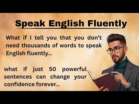 50 Powerful Sentences to Speak English Fluently || How To Improve Your English Graded Reader