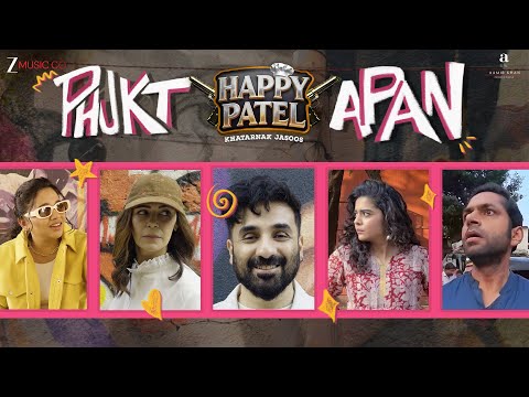 Phukt Apan | Happy Patel - Khatarnak Jasoos | Vir Das, Mithila Palkar, Aamir Khan | Mxrzi, Parth P