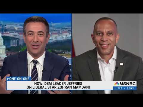 Leader Jeffries on MSNBC's The Beat with Ari Melber