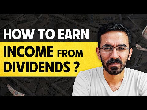 How to Earn INCOME from Dividends ? 