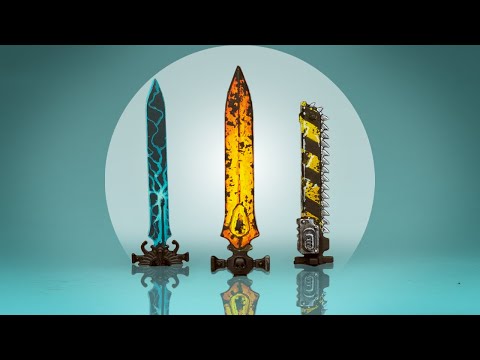 3 ways to paint AMAZING Warhammer weapons