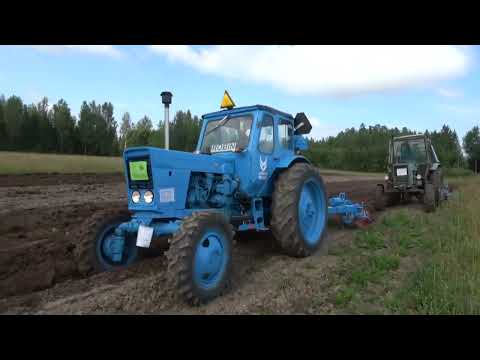 MTZ-82 (1983), MTZ-52L (1974) + Fiskars KH314, MTZ-82 (1991) + Överum